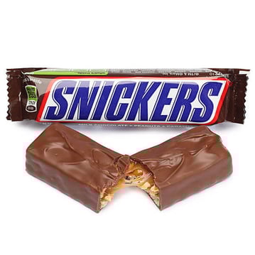 Snickers candy bar