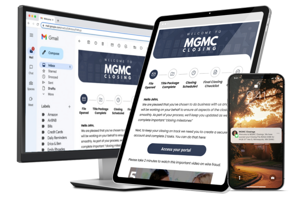CloseSimple Branded Email and Text Communication for Title companies