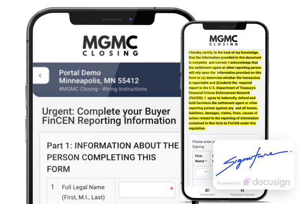 CloseSimple FinCEN Form Collection