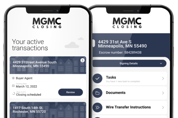 CloseSimple Full Transaction Portal Snapshot to show the Full Process