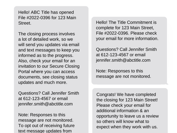 Text Messages by CloseSimple