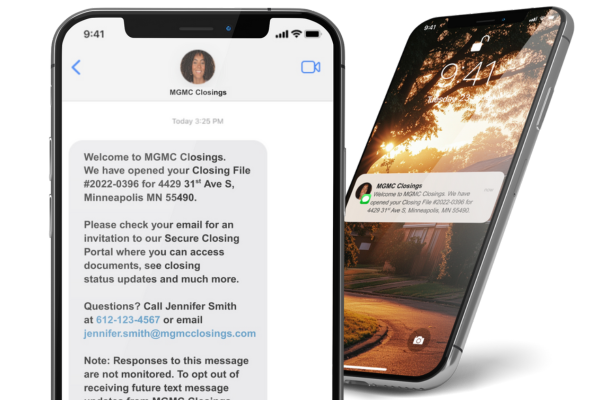 Text Notifications from CloseSimple for Title and Escrow Companies