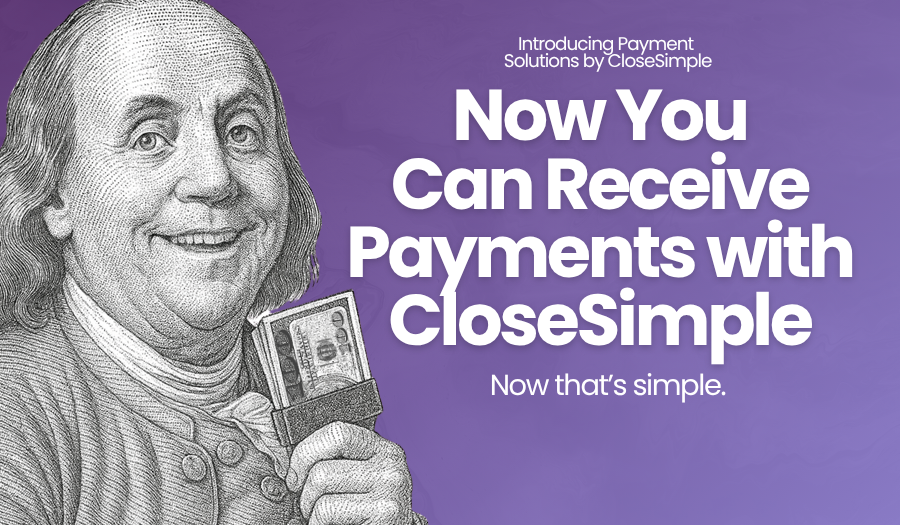 Now You Can Receive Payments with CloseSimple