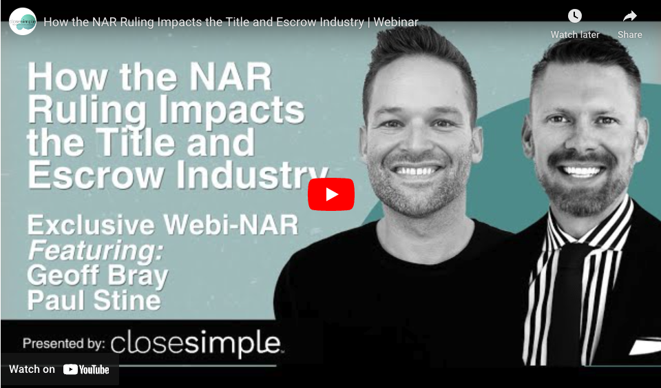 August Webinar With Paul Stine & Geoff Bray