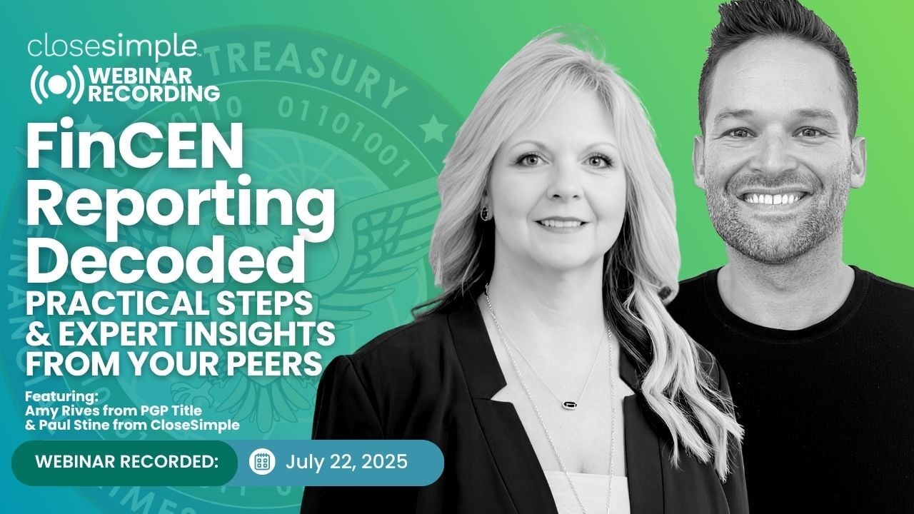 July 2025 CloseSimple Webinar: From Insights to Implementation