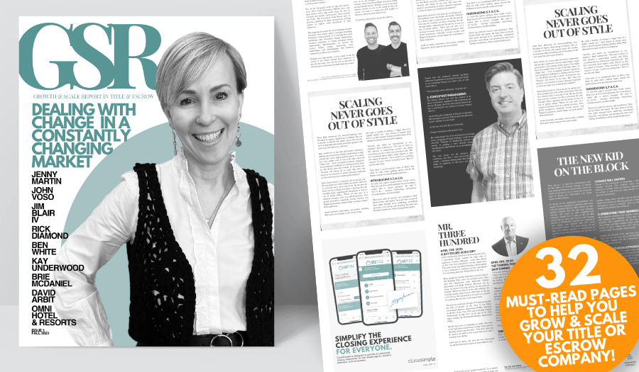 [PRESS RELEASE] CloseSimple Launches Industry Magazine: Growth & Scale Report