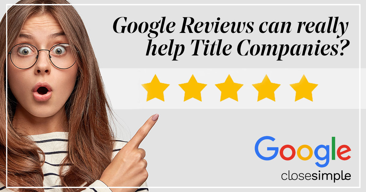 Google review can really help title companies?