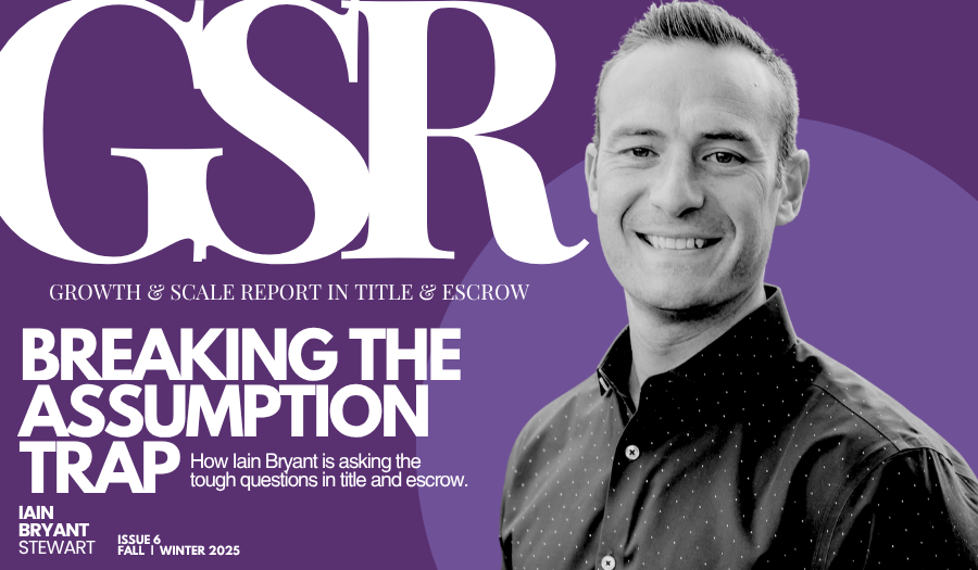 GSR: Iain Bryant: Breaking the Assumption Trap