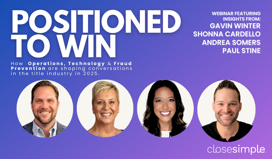 January 2025 Webinar: Position Your Title Company to Win in 2025