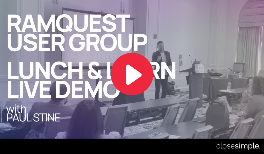 [VIDEO] CloseSimple & RamQuest Demo