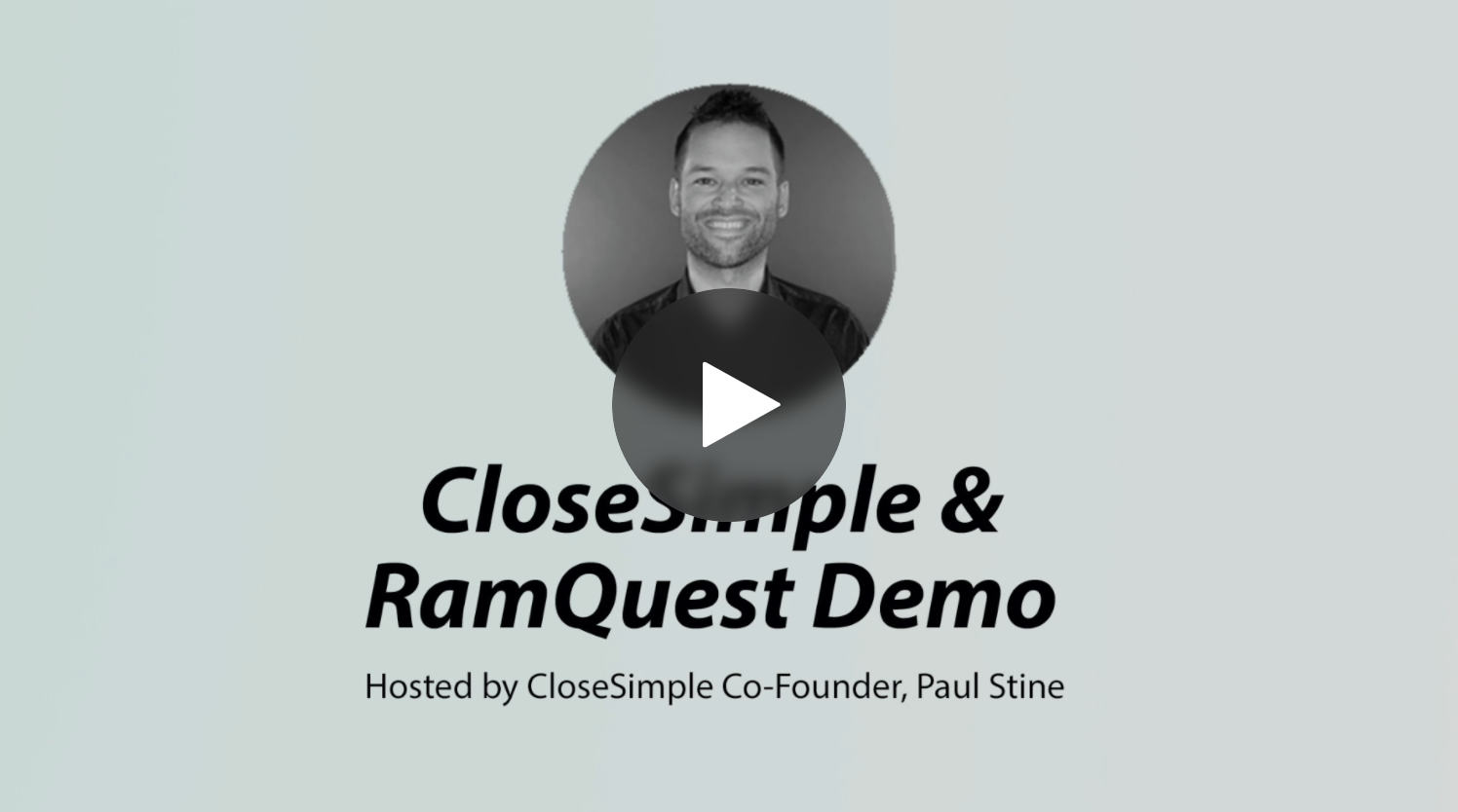 [VIDEO] RamQuest & CloseSimple Demo - January 2020