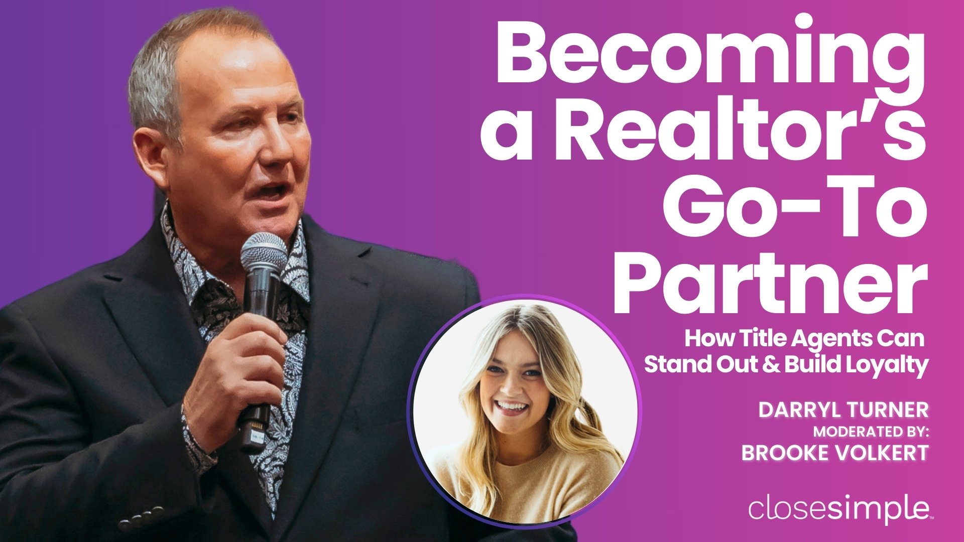 December Webinar: CloseSimple & Darryl Turner
