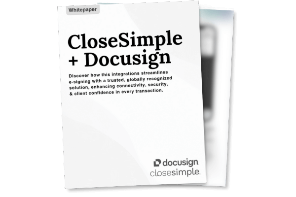 CloseSimple + Docusign